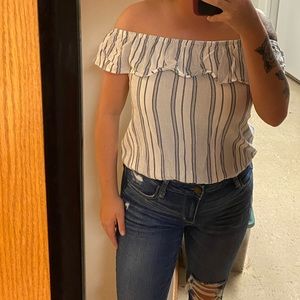Women’s off the shoulder top